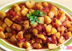 طريقة عمل مسقعة البطاطس