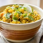 طريقة عمل الكشري الأصفر