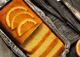 طريقة عمل كيك بالبرتقال والحليب
