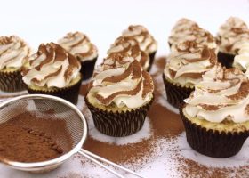 طريقة عمل كب كيك التيراميسو