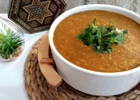 طريقة عمل الحريرة بالكزبرة والزنجبيل