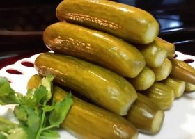 طريقة عمل مخلل الخيار الحلو