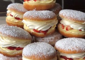 طريقة عمل قنابل الفراولة