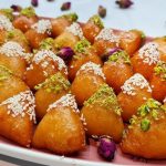 طريقة عمل مثلثات السميد