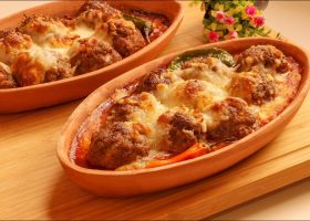 طريقة عمل كرات اللحم بالجبنه فى الفرن