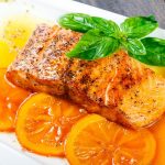 طريقة عمل سلمون بالبرتقال