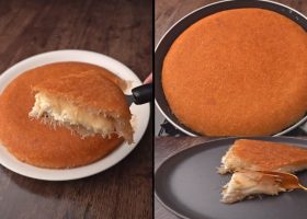 طريقة عمل كنافة بالقشطة في الطاسة