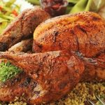 طريقة عمل دجاج محشي بالفريكة بالفرن