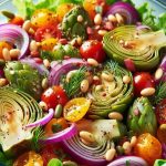 طريقة عمل سلطة الخرشوف بالزيتون