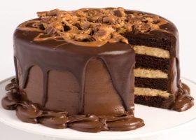 طريقة عمل كيكة طبقات الشوكولاتة