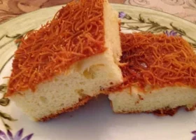 طريقة عمل كيكة الشعيرية