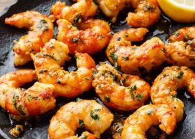 طريقة عمل الجمبري المشوي