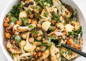 طريقة عمل الحمص مع القرنبيط