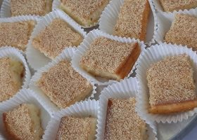 طريقة عمل كيكة الرمل السعودية