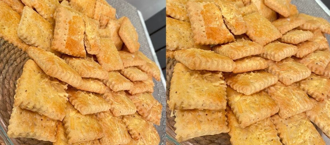 طريقة عمل البسكويت المالح الهش