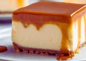طريقة عمل تشيز كيك بالكريم كراميل