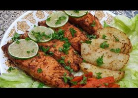 طريفة عمل سمك الحفش