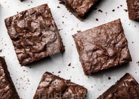 طريقة عمل براونيز الشوكولاتة الداكنة