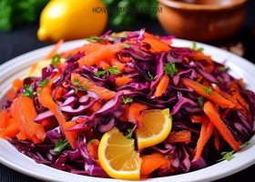 طريقة عمل سلطة الملفوف الاحمر