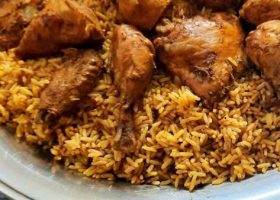 طريقة عمل مضغوط الأرز السعودي بالدجاج