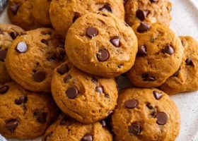 طريقة عمل كوكيز اليقطين برقائق الشوكولاتة