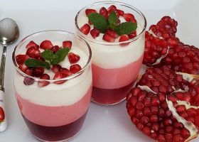 طريقة عمل بارفيه موس الرمان