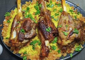 طريقة عمل المندي بالفخذ الضاني