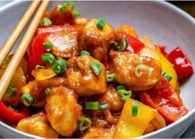 طريقة عمل الكانتون بالدجاج على الطريقة الصينية