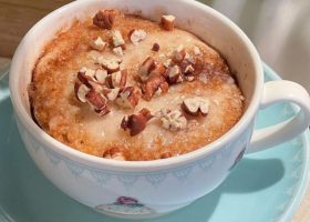 طريقة عمل كيكة السينابون في الميكروويف