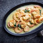 طريقة عمل ستيك وجمبري كريمي