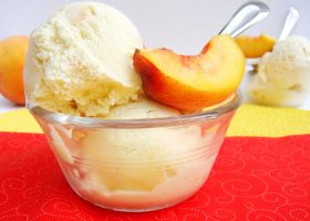 طريقة عمل سوربيه الخوخ