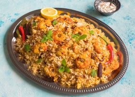 طريقة عمل كبسة الروبيان الشهية