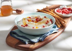 طريقة عمل لبنة بالرمان