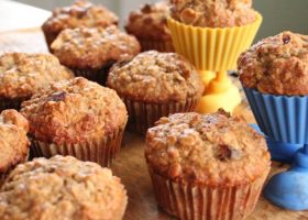 طريقة عمل مافن الجزر والتفاح