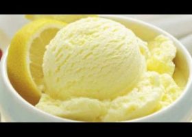طريقة عمل آيس كريم الليمون