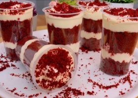 طريقة عمل حلى كاسات الرد فلفت