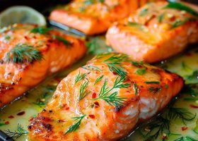 طريقة عمل فيليه الهامور بالأعشاب