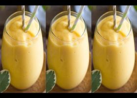 طريقة عمل عصير المانجو والتوت والشوفان