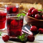 طريقة عمل عصير الكرز باللوز