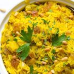 طريقة عمل أرز بسمتي بالكركم والقرفة