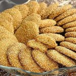 طريقة عمل بسكويت السمسم الشهي