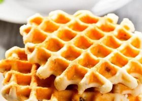 طريقة عمل الوافل البلجيكي المقرمش للفطور