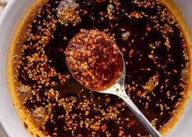 طريقة عمل صلصة الزيت