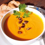 طريقة عمل شوربة القرع والبطاطس