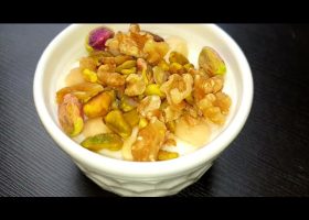 طريقة عمل مهلبية الكرنب الاحمر بحليب اللوز والهيل