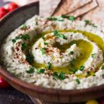 طريقة عمل أسهل بابا غنوج بالباذنجان المشوي
