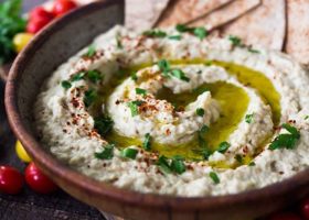 طريقة عمل أسهل بابا غنوج بالباذنجان المشوي