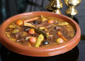 طريقة عمل مرقوق بلحم الضأن