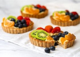 طريقة عمل تارت الايس كريم بالموز والعسل بدون فرن