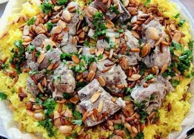 طريقة عمل منسف باللحم البلدي